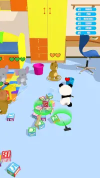 Toys Fight! Bears and Rabbits Screen Shot 0