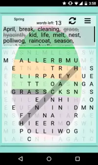 Holiday Word Search Puzzles Screen Shot 2