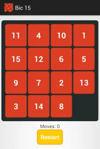 Bic 15 Number puzzle Screen Shot 0