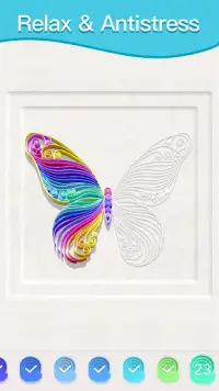 Paper Quilling Art: Color by Numbers Screen Shot 3