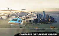 Volocopter: Police Helicopter City Rescue Screen Shot 3