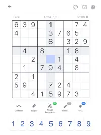 Sudoku jogos de quebra-cabeça Screen Shot 7