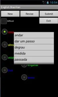 English Brazilian Tutor Screen Shot 0