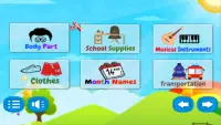 Kids Educational Games - Learn English Numbers Screen Shot 1