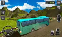 Bus Racing On Mountain Game - Hill Coach Driver Screen Shot 2