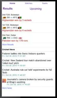 2g3g Live Cricket Screen Shot 1