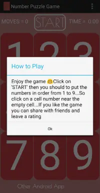 Number Puzzle Game Screen Shot 1