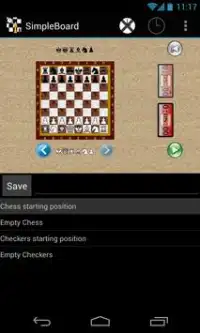 Simple chess board Screen Shot 2