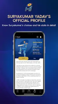 Mumbai Indians Official App Screen Shot 5