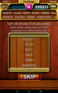 Word Fill Screen Shot 12