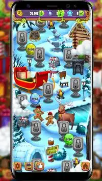 Mahjong Solitaire Christmas: Funy Holiday Screen Shot 2