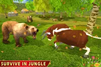 Wild Bull Family Survival Sim Screen Shot 8