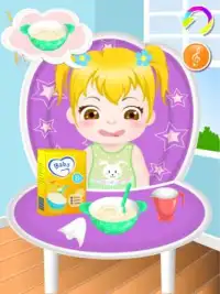Feed baby games for kids Screen Shot 0