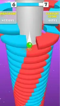 Sonsuz Helix Atlama Stack Topu 3D: Ücretsiz Top Screen Shot 13