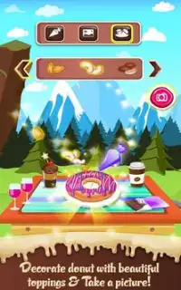 Donuts Maker Bakery Shop: New Girls Cooking Game Screen Shot 8