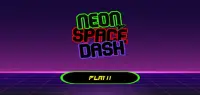 Neon Space Dash Screen Shot 1