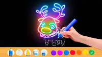 Draw Glow Christmas 2023 Screen Shot 4