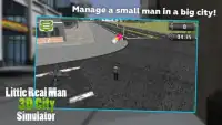 Little Real Man 3D City Simulator Screen Shot 2