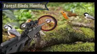 Orman 3D Kuşlar Avcılık - Keskin Nişancı Atışı Screen Shot 2
