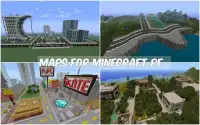 Maps for Minecraft PE: TOP MAP Screen Shot 0