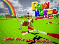 Pony Horse Simulator 2016 Screen Shot 11