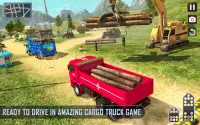 Indian Cargo Truck Driving Offroad Simulator 2021 Screen Shot 1