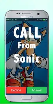 Real Sonic Call Prank (( OMG HE ANSWERED )) Screen Shot 1