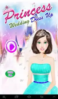 Wedding princess Dress up Screen Shot 0