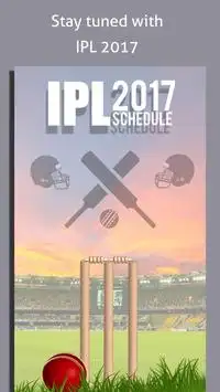 IPL 2017 Zeitplan Screen Shot 0