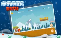 Snowman Dash: Jump or Die Screen Shot 11