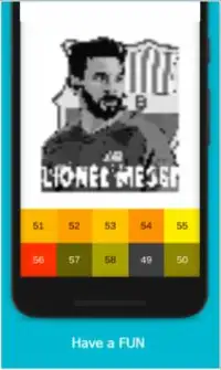 Pixel Dream League Footbal sandbox color by number Screen Shot 2