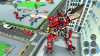 Policía caballo robot Transformación: Ataque del r Screen Shot 3