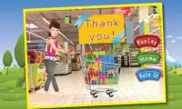 Supermarket boy food shopping Screen Shot 4