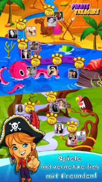 Pirate Treasure 💎 Match 3 Spiel Screen Shot 1