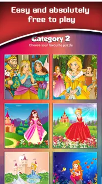 Princess Jigsaw Puzzle Game Screen Shot 3