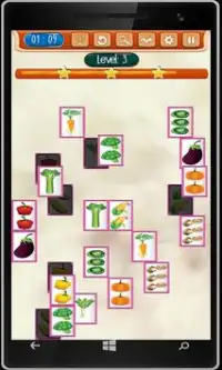 Mahjong Vegetables Screen Shot 4
