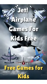 जेट! बच्चों के लिए हवाई जहाज क Screen Shot 0