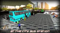 Bus Games City Bus Simulator 2 Screen Shot 0