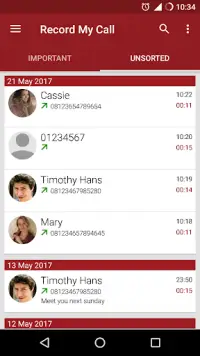 RMC: Android Call Recorder Screen Shot 0
