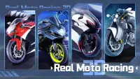 Real Moto Racing 3D Screen Shot 0