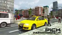 Città Taxi Driver 3D 2016 Screen Shot 1