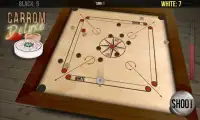 Carrom Deluxe Free :  Board Game Screen Shot 2