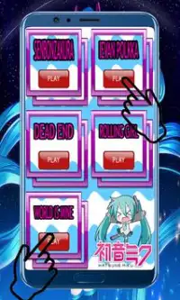 Hatsune Miku Piano Game Screen Shot 0