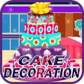 bolo decoração jogo: jogos de cozinha