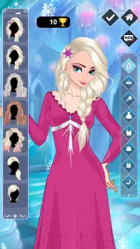 Icy or Fire dress up game Screen Shot 3