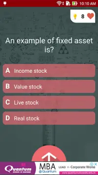 Business And Finance Quiz Screen Shot 1
