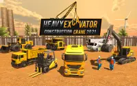 Excavator Machine Crane Sim 3D Screen Shot 0
