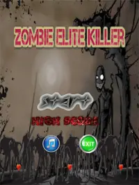 Zombie Elite Killer Screen Shot 0