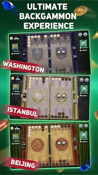 Backgammon Tournament Screen Shot 1