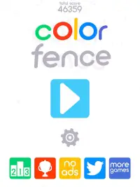 Color Fence - The Ultimate Puzzle Game Screen Shot 9